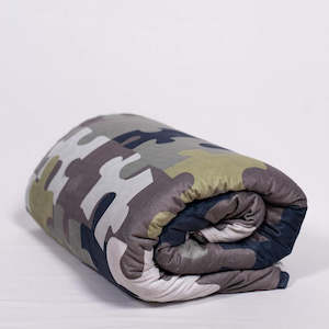 Puzzle Camo Medium Weighted Blanket 4.5kg