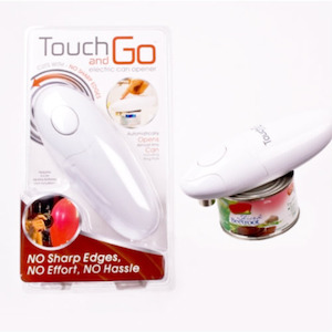 Touch & Go Auto Safety Can Opener White