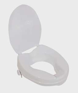 Viscount Raised Toilet Seat With Lid 2'