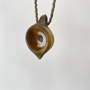 Creative art: Pressed Seaweed Vesicle Necklace SOLD