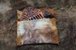 Wild Ruatiti ~ Lichen & Blackberry Pouch