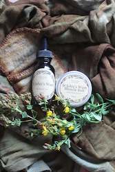 Wild Ruatiti & St John's Wort Giftpack ~ Pouch + Balm + Oil