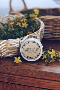 St John's Wort ~ Muscle Rub Balm