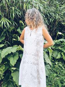 Long Gum Dress ~ Linen ~ L/XL