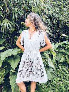 Clothing: Feijoa Wrap Dress ~ Viscose ~ S/M