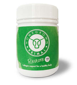 Grass Fed Beef Supplements: RESTORE  |  Collagen