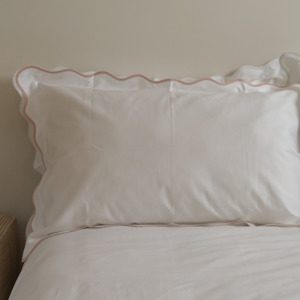 Celine Pillowcase Pair- Blush