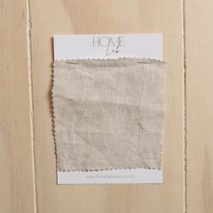 100% French Flax Linen Fabric Swatch