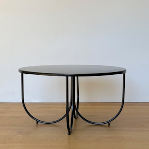 Rotoiti Table- Stainless Steel Black