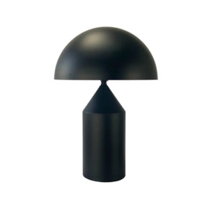 Dome Table Lamp- Black