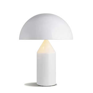 Dome Table Lamp- White