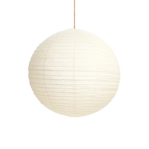 Ivory Linen Lantern - Round 80cm