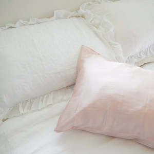 Pure Silk: 100% Pure Silk Pillowcase Pair - Blush