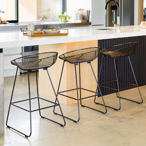 Rangitoto Stool- Black