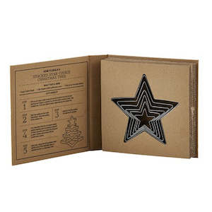 Gift: Cardboard Book Set - Star Cookie Cutters