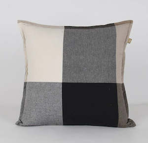 Gift: Giant Check Cushion Black 60x60cm