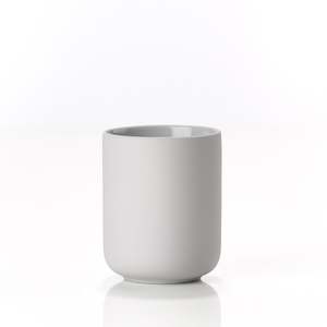 ZONE DENMARK UME TOOTHBRUSH MUG WHITE