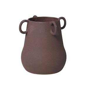 Gift: BROSTE Vase Horn Lrg Puce