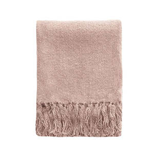 Serenade Dusky Rose 125x150cm Throw