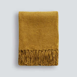 Gift: Serenade Turmeric 125x150cm Throw