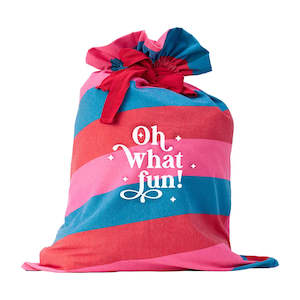 Gift: XMAS Santa Sack - Oh What Fun