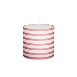 BROSTE Candle Pillar Cut H100 Rust Stripe