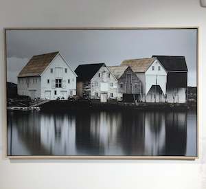 Gift: NORDIC SANDS CANVAS NATURAL FRAME 80X120CM