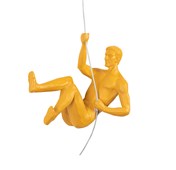 Wall Art: Gymnastic Man Right Yellow