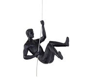 Wall Art: Gymnastic Man Left Black