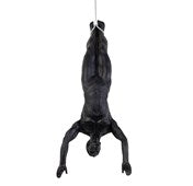 Diving Man Wall Hanging Black