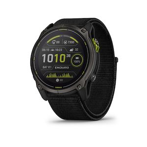 Garmin Enduro 3 51mm Solar Sapphire (Carbon Grey DLC Titanium with Black UltraFi…