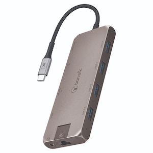 Bonelk: Bonelk Long-Life USB-C to 11-in-1 Multiport Hub - Space Grey