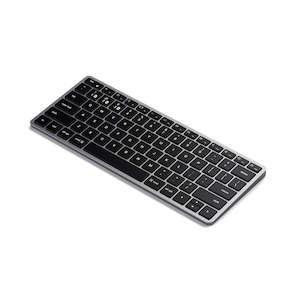 Work From Home: Satechi Slim X1 Bluetooth Backlit Keyboard (Space Grey)