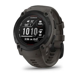 Garmin Instinct E – 45 mm Black with Charcoal Silicone Band