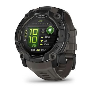 Garmin Instinct 3 – 50 mm, AMOLED Black with Charcoal Silicone Band