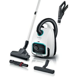 Bosch: Bosch Series 6 ProHygienic Bagged Vacuum (White)