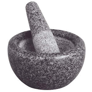 Avanti Pencil Edge Mortar and Pestle 18cm (Black Speckled)