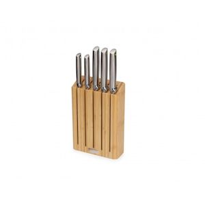 Knife Blocks: Joseph Joseph Elevate Steel Knives Bamboo 5 Piece Block