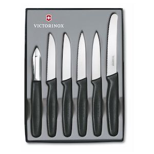 Knife Blocks: Victorinox Standard Paring Knife 6 Piece Set