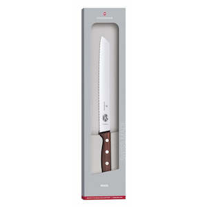 Victorinox Wood Bread Wavy Edge Knife 21cm