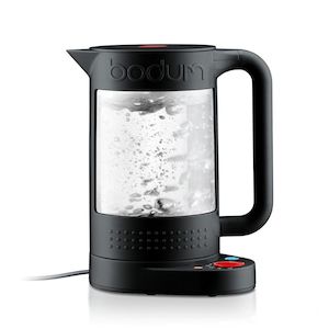 Bodum: Bodum Bistro Double Wall with Temperature Control Electric Water Kettle 1.1L (Black)