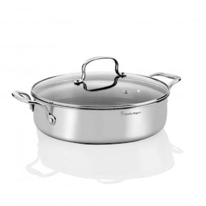 Stanley Rogers Matrix Stainless Steel Non-Stick Chef Pan (28cm)