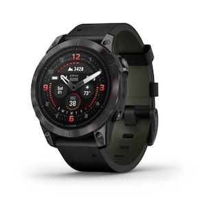 Specials: Garmin Epix Pro Gen2 47mm Sapphire (Grey Titanium with Black Leather Band)