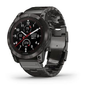 Specials: Garmin Fenix 7X Pro Sapphire Solar (Grey Titanium with Vented Titanium Bracelet)