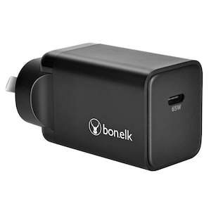 Bonelk: Bonelk 65W PD GaN Wall Charger -  Black