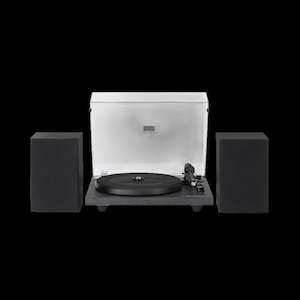 Turntables & Record Players: Crosley C62 Shelf System - Black