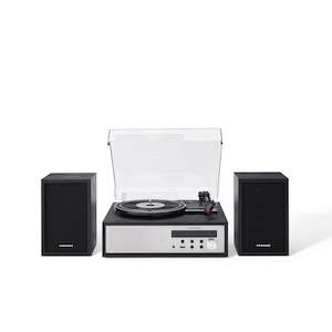 Crosley Sloane Shelf System Turntable - Black