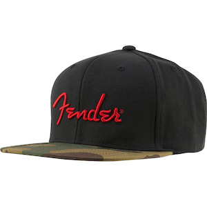 Fender Camo Flatbill Cap