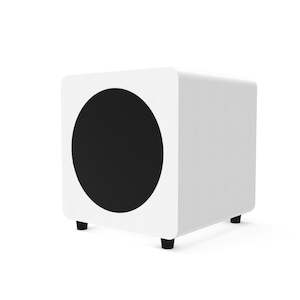 Technology 1: Kanto SUB8 300W 8" Sealed Powered Subwoofer, Matte White