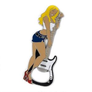 Fender Bottle Opener Girl with Stratocaster